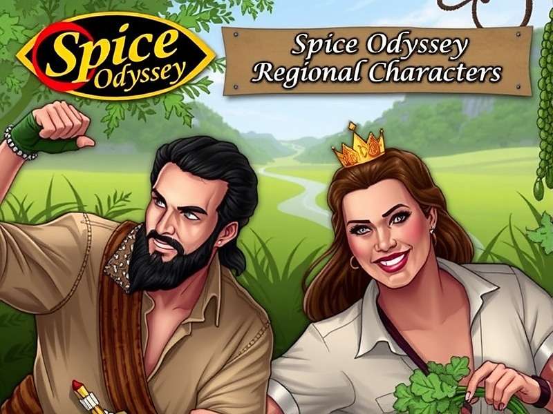 Spice Odyssey Coriander Trail Regional Characters